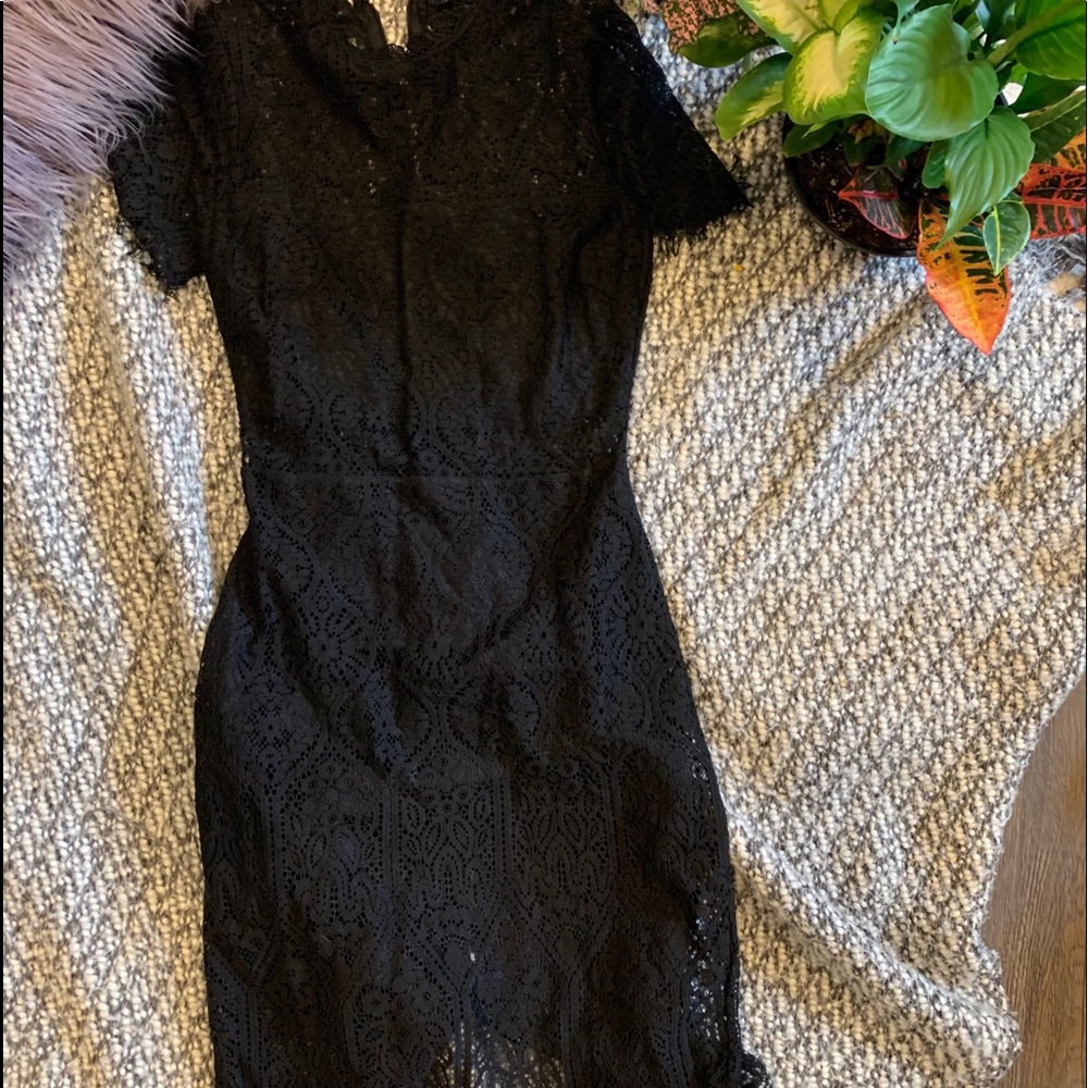 Formal lace dress